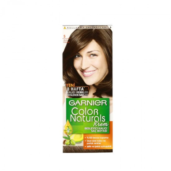 Garnier Color Naturals Saç Boyası 5 Açık Kahve