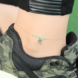 Metal Kutup Yıldızı Figür Tasarımlı Zincirli Hal