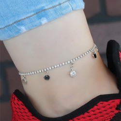 Zirkon Taşlı Silver Renk Kaplama Hal