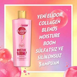 Elidor Collagen Blends Yoğun Nem Terapisi Moisture Boom Sülfatsız Şampuan 350 ml