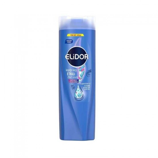 Elidor Kepeğe Karşı Etkili 2si 1 Arada Şampuan 400 ml Elidor Kepeğe Karşı Etkili 2si 1 Arada Şampuan 400 ml