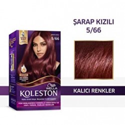 Wella Koleston Kit Saç Boyası Şarap Kızılı 5/66