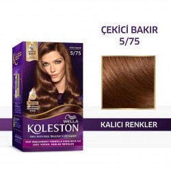 Wella Koleston Kit Saç Boyası Çekici Bakır 5/75