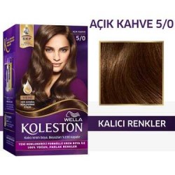 Wella Koleston Kit Saç Boyası Açık Kahve 5/0