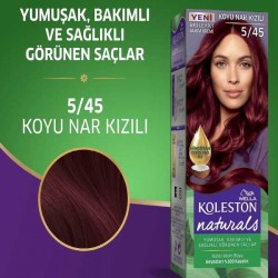 Wella Koleston Naturals Koyu Nar Kızılı 5/45 Saç Boyası