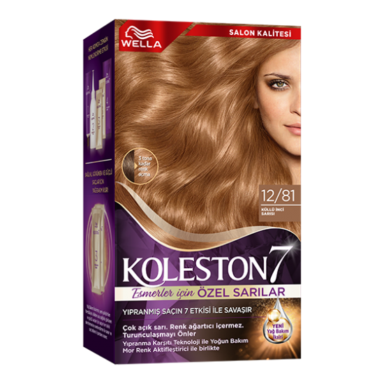 Koleston Saç Boyası 12/81 Küllü İnci Sarısı Koleston Saç Boyası 12/81 Küllü İnci Sarısı