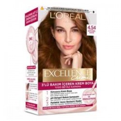 Loreal Paris Excellence Creme Saç Boyası 4 54 Koyu Kızıl Kahve