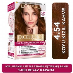 Loreal Paris Excellence Creme Saç Boyası 4 54 Koyu Kızıl Kahve