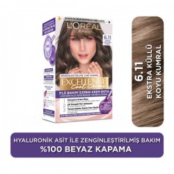 Loreal Paris Excellence Cool Creme Saç Boyası 6 11 Ekstra Küllü Koyu Kumra