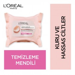 L'Oréal Paris Değerli Çiçekler Makyaj Temizleme Mendilleri Kuru Ve Hassas Ciltler