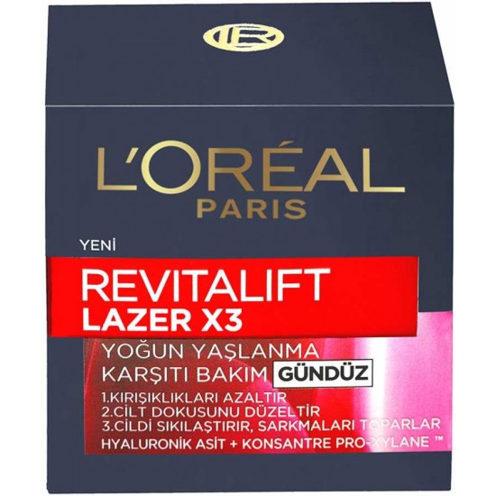 Loreal Revitalift Lazer X3 Yoğun Bakım Loreal Revitalift Lazer X3 Yoğun Bakım