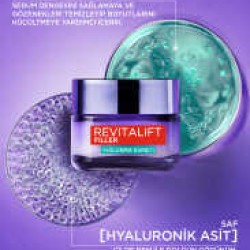 Loreal Paris Revitalift Filler Yağlanma Karşıtı Su Bazlı Nemlendirici Jel Krem 50 ml