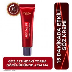 Loreal aris Revitalift Lazer Eyebag Instant Eraser Göz Altı Torba Görünümüne Karşı Etkili Kremi 15 ml