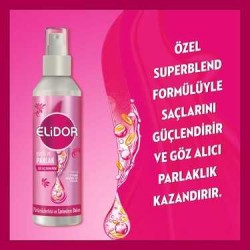 Elidor Güçlü ve Parlak Sıvı Saç Bakım Kremi 200 ml