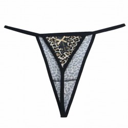 Mel Bee Likralı String MB3042 Leopar