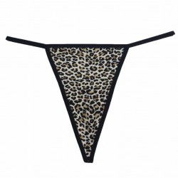 Mel Bee Likralı String MB3042 Leopar