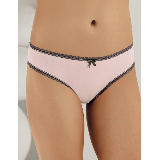 Şahinler Kadın Külot Üç lü Set MB3068 Beyaz-Pudra-Füme
