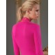 Şahinler Dantelli Balıkçı Yaka Body Fuşya MB622 Şahinler Dantelli Balıkçı Yaka Body Fuşya MB622