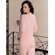 Şahinler Dantelli Kadın Pijama Takımı Pembe MBP23718-1