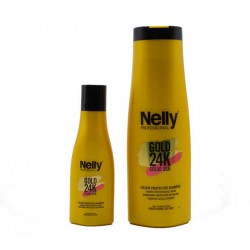 Nelly Gold Color Silk 24K Shampoo 100 ml
