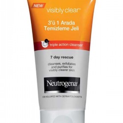 Neutrogena Visible Yüz Temizleme Jeli 3 İn1 200 ml