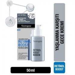 Neutrogena Retinol Boost Yaşlanma Karşıtı Gece Kremi 50 ml