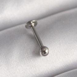 316L Çelik Gümüş Renk Topçuk Model Piercing