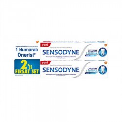 Sensodyne Onarım ve Koruma 75 ml 2 Adet Diş Macunu