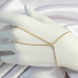 Pirinç Gold Renk Ezme Zincir Şahmeran