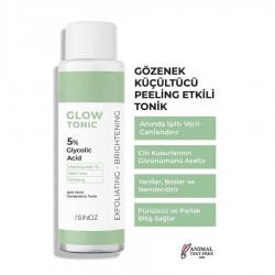 Sinoz Gözenek Sıkılaştırıcı Arındırıcı Canlandırıcı Peeling Etkili Glow Tonik Glycolic Acid %5 + Niacinamide %1 200 ml