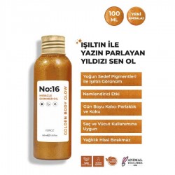 Sinoz No 16 Mucizevi Işıltılı Saç ve Vücut Bakım Yağı 100 m