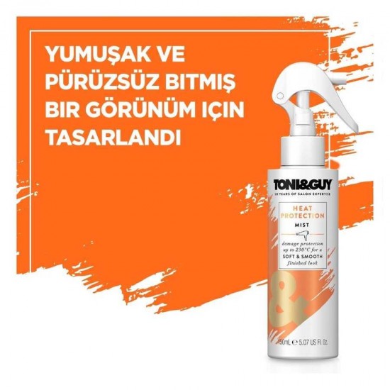 Toni & Guy Prep Heat Protection Mist Isıya Karşı Koruyucu Sprey 150 ml Toni & Guy Prep Heat Protection Mist Isıya Karşı Koruyucu Sprey 150 ml