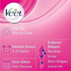 Veet Smooth Fresh Normal Cilt Tüy Dökücü Krem Fırsat Paketi 200 ml