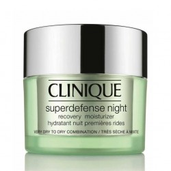 Clinique Superdefense Night Recovery Moisturizer Very Dry To Combination Gece Kremi 50 ml