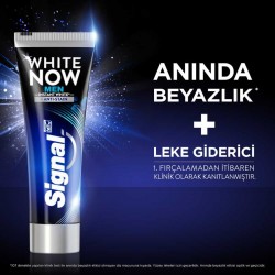 Signal White Now Men Diş Macunu 75 ml + Fırça