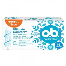 O B Procomfort Super Tampons 16