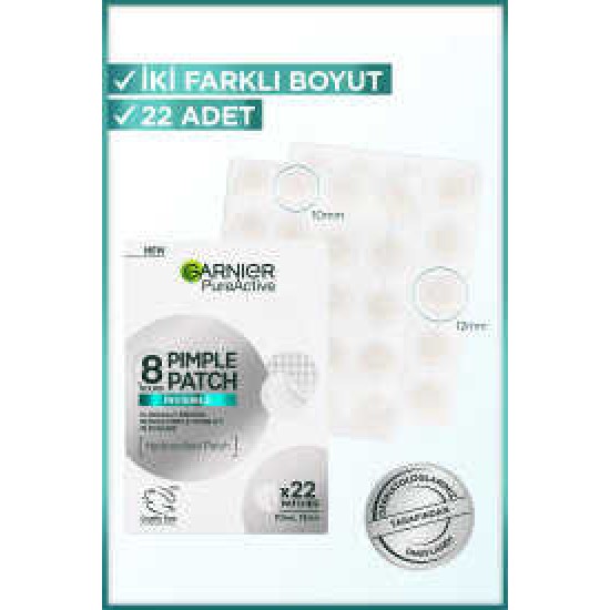 Garnier Cilt Kusurları Karşıtı Sivilce Bandı 22'li Garnier Cilt Kusurları Karşıtı Sivilce Bandı 22'li