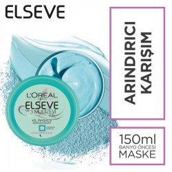 L'Oréal Paris Elseve 3 Mucizevi Kil Banyo Öncesi Maskesi 150 ml