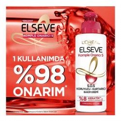 Elseve Komple Onarıcı 5 S O Koruyucu Kurtarıcı Saç Bakım Kremi 200 ml