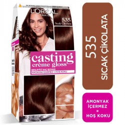 L'Oréal Paris Casting Crème Gloss Saç Boyası 535 Sıcak Çikolata