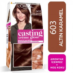 Loreal Paris Casting Creme Gloss Saç Boyası 603 Altın Karamel