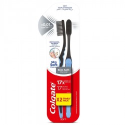 Colgate 17X Slim Soft Charcoal Diş Fırçası 2 Adet