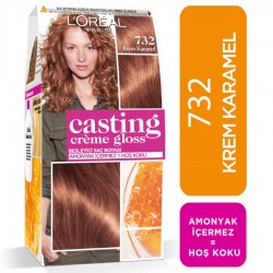 L’Oréal Paris Casting Crème Gloss Saç Boyası Krem Karamel 732