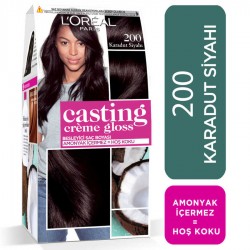 L'Oréal Paris Casting Crème Gloss Saç Boyası 200 Karadut Siyahı