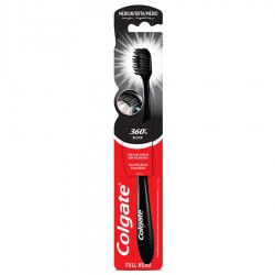 Colgate 360 Black Medium Orta Diş Fırçası