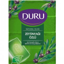Duru Natural Olive Zeytinyağlı 4X150 gr Sabun