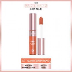 Loreal Paris Lumi Blush Likit Allık - 627 Glowy Warm Peach