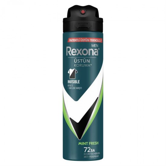 Rexona Men Invisible Mint Fresh Deodorant 150 ml Rexona Men Invisible Mint Fresh Deodorant 150 ml