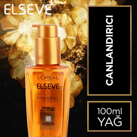 L'Oréal Paris Elseve Mucizevi Canlandirici Bakim Yaği 100 ml L'Oréal Paris Elseve Mucizevi Canlandirici Bakim Yaği 100 ml