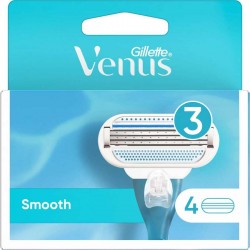 Gillette Venus Smooth 4'lü Yedek Tıraş Bıçağı